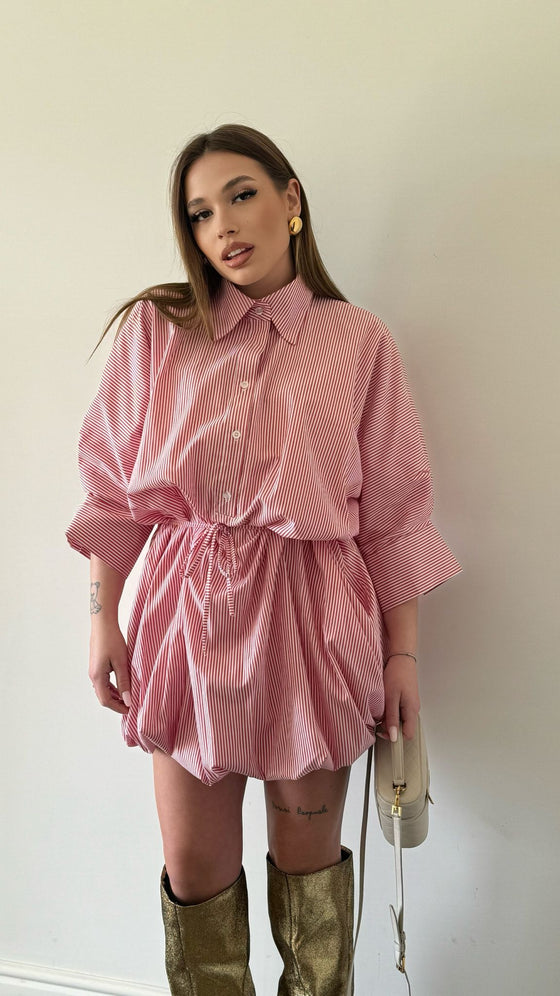 Dress Camicia righe LUMINA