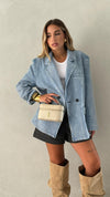 Blazer effetto DENIM