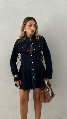  Dress Bustier DENIM