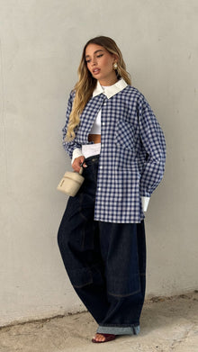  Camicia quadretti COLLEGE