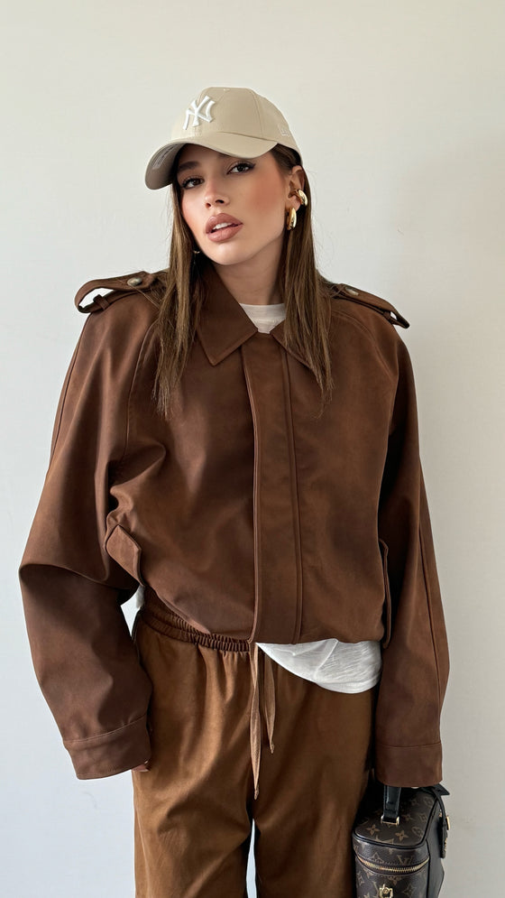 Jacket Scamosciato LUMINA