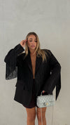 Blazer frange by lumina