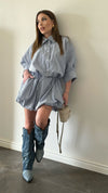 Dress Camicia righe LUMINA