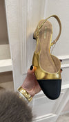 Tacco chanel GOLD CORINA