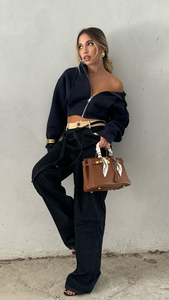 Felpa crop URBAN