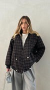 Bomber tweed LUMINA