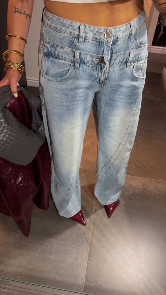 Jeans DOPPIA ABBOTTONATURA