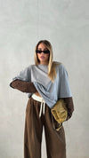 T shirt manica RIGHE