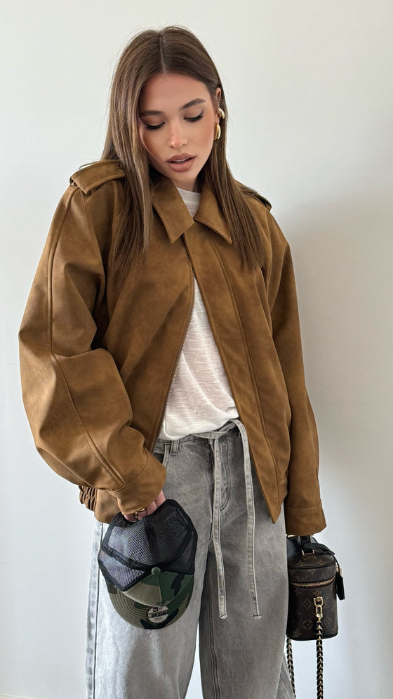 Jacket Scamosciato LUMINA