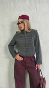 JACKET NAPOLEON GRAY