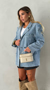 Blazer effetto DENIM