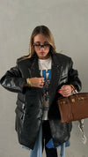 Blazer oversize cocco by lumina