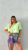 T-SHIRT CROP SPALLINA