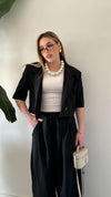 Tailleur crop LUMINA